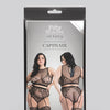 Fifty Shades of Grey Captivate Lacy Bra Set Black OQ
