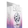 Nixie Honey Dipper Ribbed Metal Rainbow Jeweled Butt Plug - Large