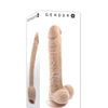 Gender X Flexskin Poseable True Feel 10" Dildo - Light