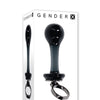 Gender X Blow Pop Glass Anal Plug - Black