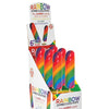Jumbo Rainbow Cock Pops - Display of 6