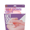 Get Down On It Inflatable Cushion w/Remote Controlled Dildo & Wrist/Leg Strap