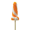 Cock Tailz Liquor Flavored Pecker Pops - Sex on the Beach Orange/White Stripe