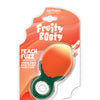 Fruity Booty Peach Fuzz - Peach Vibe Ring Liquid Silicone Multi-Speed