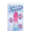 Shades Jelly Swirl TPR Gradient Dong Small - Pink/Blue