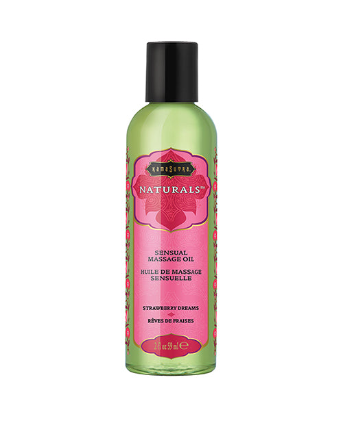 Kama Sutra Naturals Massage Oil 2 oz - Assorted Scents