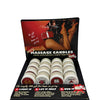 Kama Sutra Holiday Massage Candles Prepack Display Tray