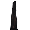 Kix'ies Dana Lynn Ribbed Thigh High - Black