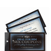 Oral Adventures for Him Sex Coupons