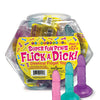Flick A Dick  Fishbowl - Display of 24