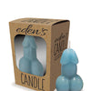 Eden's Penis Candle - Blue - Vanilla