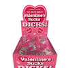 Valentine's Sucks Dicks Candy - Display of 100 pk