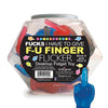 Fucks I Have To Give Finger Flicker Fidget Toy - Fishbowl of 24