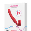 Lovense Mission 2 Touch-Sensitive Tech - Red