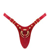 Strap-on-Me Leatherette Harness Fabulous - One Size Red Glossy