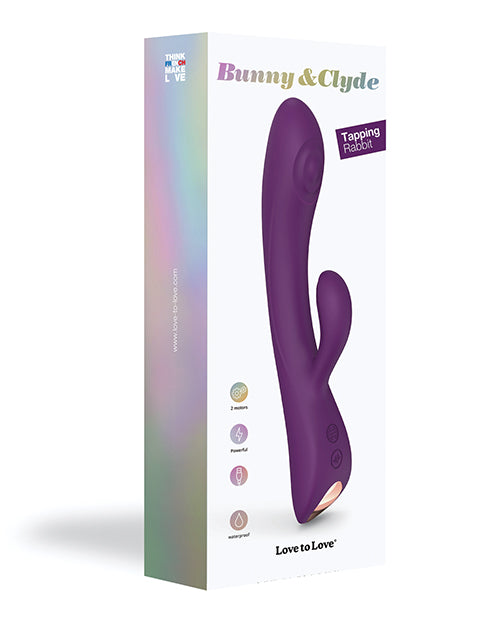 Love to Love Bunny & Clyde Tapping Rabbit - Assorted Colors