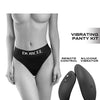 Dorcel Discreet Panty Vibe w/Panty - Black