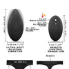 Dorcel Discreet Panty Vibe w/Panty - Black