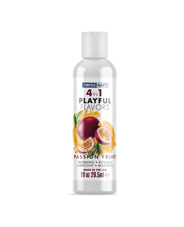 Swiss Navy 4 in 1 Playful Flavors 1 oz - Assorted Flavors