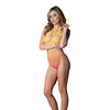 Seamless Ombre Boy Short Teddy - Sunset Ombre O/S