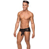 Hoser Stretch Mesh Micro Mini Short - Black