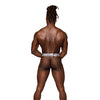 Snaked Metallic Coated Power Sock Silver/Black L/XL