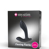Mystim Flexing Flavio eStim Silicone Prostate Stimulator - Black
