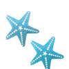 Neva Nude Glitter Starfish Under the Sea Pasties - Blue O/S