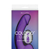 Colours Curve Vibrating 6" Dildo - Purple