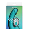 Colours Curve Vibrating 6" Dildo - Teal