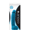 Colours Dual Density 5" Dildo - Blue