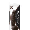 Colours Dual Density 5" Dildo - Dark Brown