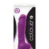 Colours Dual Density 8" Dildo - Purple