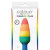 Colours Pride Edition Pleasure Plug Medium - Rainbow