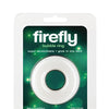 Firefly Glow in the Dark Bubble Cock Ring - Large, White