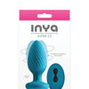 INYA Alpine 2.0 Gyrating & Vibrating Anal Plug w/Remote - Teal