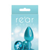 Rear Assets Small w/Teal Gem - Iridescent Teal