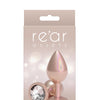 Rear Assets Medium w/Clear Gem - Iridescent Champagne