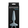 Renegade Maverick Vibrating Anal Plug - Gray