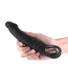Renegade Rimmer Vibrating Dong w/Handle - Black