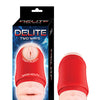 Delite Two Ways Mouth & Vagina Masturbator - White