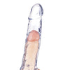 Magic 6.5" Penis Extender & Ball Strap - Clear
