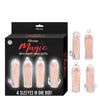 Magic Soft & Stretchy Tickler Sleeves - Clear