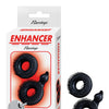 Enhancer Dual Love Rings - Black