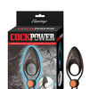 Cockpower Vibrating Ring w/Adjustable Cock Tie - Black