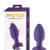 The Royale Rotating Anal Plug - Purple