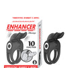 Enhancer Vibrating Rabbit C-Ring - Black