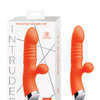 Nasstoys Intruder Thrusting Pleasure Vibe - Tangerine
