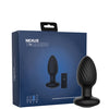 Nexus Tornado Rotating & Vibrating Large Butt Plug w/Remote - Black