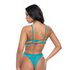 Raya Lace Underwire Bra w/Panty 2 pc Set - Beach Blue L/XL